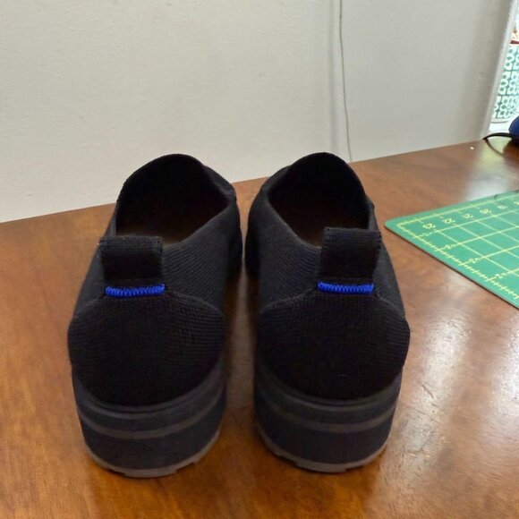 Rothys Black Lug Sole Loafers - Picture 3 of 7